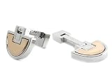 Rudolph Alexander Half Moons Rose Gold Silver