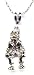 18" Werewolf Chain Necklace Sterling Silver Jewelry Halloween Costume Sale