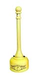 Eagle 1202 Metal/Poly Butt Can 2-Gallon Yellow