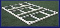 DuraMax Model 57100 8x6 Foundation for metal sheds