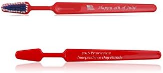 Personalized "Happy 4th of July" Adult Toothbrush