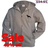 Hooded Sweatshirt German Shepherd Black