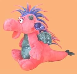 Scorch and Blazer Dragon Zibbies Plush (Set of 2)