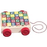 Melissa & Doug Classic abc 123 Building Block Cart