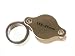 Professional Jeweler's Eye Loupe - 16X Magnification - Large 25mm Doublet Lens