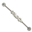 316L Surgical Steel Industrial - Sexy - 14g Ear Wire - 1.5 inch in Length