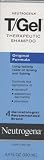 Neutrogena T-Gel Therapeutic Dandruff shampoo Origional Formula 4.4 Fl oz