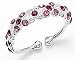 Pink CZ Toe Ring - Sterling Silver Adjustable