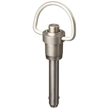 Jergens Stainless Steel 17-4 PH Kwik-Lok Ring Handle Quick-Release Pin
