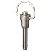 Jergens Stainless Steel 17-4 PH Kwik-Lok Ring Handle Quick-Release Pin