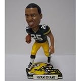 Green Bay Packers 2009 Ryan Grant Helmet Base Bobblehead