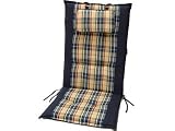 Outdoor Living : Mir 116/48/F M/P Chair Cushion Blue