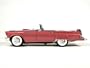 1957 Ford Thunderbird diecast model car 1:18 scale die cast by Leather Series Yat Ming - Metallic Pink