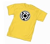 Officially Licensed DC Comics SINESTRO CORPS Symbol T-Shirt Gold