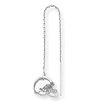 14k 1.2mm Diamond-cut Spiga Chain - 18 in.