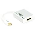 Mini DisplayPort to HDMI adapter for Apple Mac by Neet� - (for Unibody MacBook - Pro - Air - iMac + PC with Mini DP etc. * Note: Supports new THUNDERBOLT port *) - Special Silver Edition *** WITH AUDIO ***