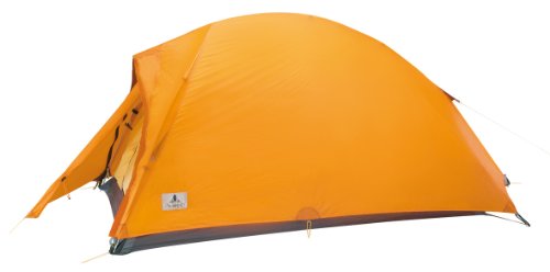 VAUDE Zelt Hogan Ultralight 2 Personen, orange, 300 x 120 x 105 cm, 15758