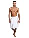 TowelSelections Men's Cotton Terry Velour Bath Towel Wrap Made in Turkey
