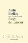 �loge de l'amour