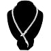 Mesmerizing Silver Tone Snake Choker Necklace