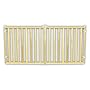 Vertical Wood Slat Gate (53" - 96", 24� H)