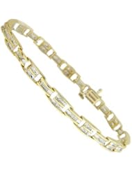 1.00ct TDW Gold Diamond Bracelet