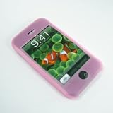 Apple IPHONE 4GB /8GB Pink Silicone Skin Case