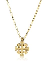 The Vatican Library Collection Gold-Tone Jerusalem Cross Necklace