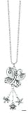 BUTTERFLY Car Charm Ornmament with Dangles
