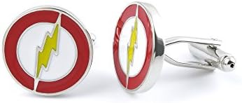 2 Pairs Cufflinks Cuff Links 04561 Lightning Flash Logo Mens Vintage Gift for Tuxedo Shirts Wedding Party