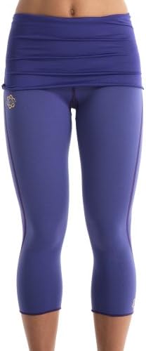 Zaggora Women's Viva Capri, XX-Large, Dark Purple
