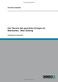 Die Theorie des gerechten Krieges im Marxismus - Mao Zedong