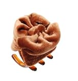 L. Erickson USA Small Covered Jaw 100% Silk Velvet - Chestnut