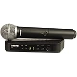 Shure BLX24/PG58 Wireless Vocal System with PG58 Handheld Microphone, H8