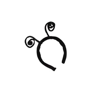 Kids Black Ladybug / Bee Headband Antennae