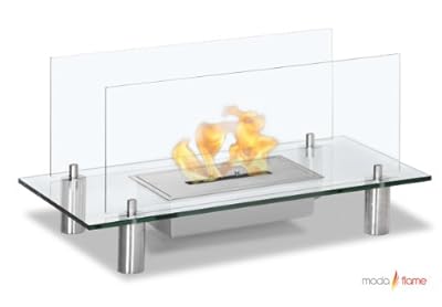 Moda Flame Baza Free Standing Floor Fireplace