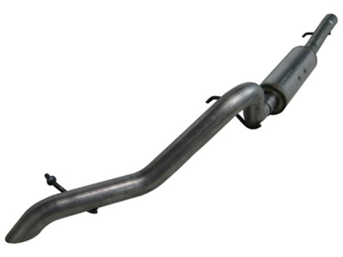 MBRP S5518409 Muffler before Axle T409 Stainless Steel Off-Road Tail Pipe