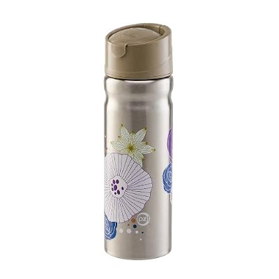 Stainless Steel Water Bottle - 28 oz Nouveau Flowers with Sip Lid