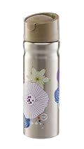 Stainless Steel Water Bottle - 28 oz Nouveau Flowers with Sip Lid
