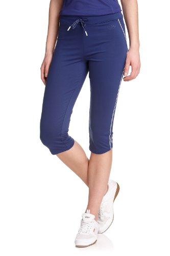 ESPRIT SPORTS Damen 7/8 Hose B88413, Gr. 44 (XXL), Violett (magic blue 422) Preisvergleich