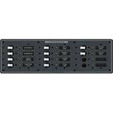BLUE SEA 8375 PANEL DC 12 POS HORIZONTAL