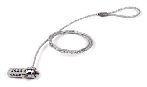 DURAGADGET Notebook Computer lock and cable for Apple MacBook Pro Core 2 Duo 4GB 320GB