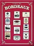 PLAQUE 40X30cm VINS DE BORDEAUX FRANCE - M137