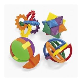 Plastic Puzzle Balls (1 dz)