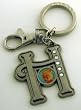Tinker Bell Letter H Pewter Key Chain