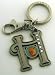 Tinker Bell Letter H Pewter Key Chain