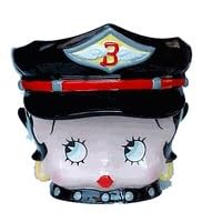 Biker Betty Boop Cookie Jar - Biker Betty by Betty Boop