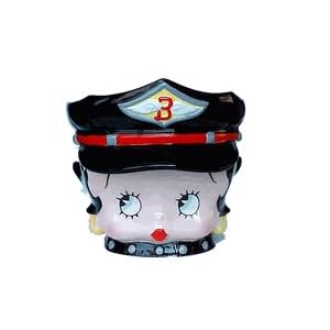 Biker Betty Boop Cookie Jar - Biker Betty by