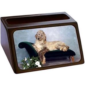Afghan Hound Business Card Holder