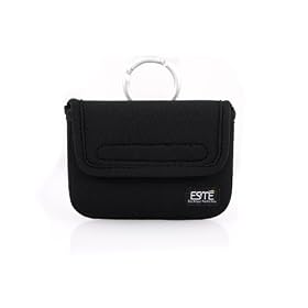 Click here to buy PORTA Neoprene Camera Case with Belt Loop Key Fob for Toshiba Camileo B10 HD Recording... by Esme.